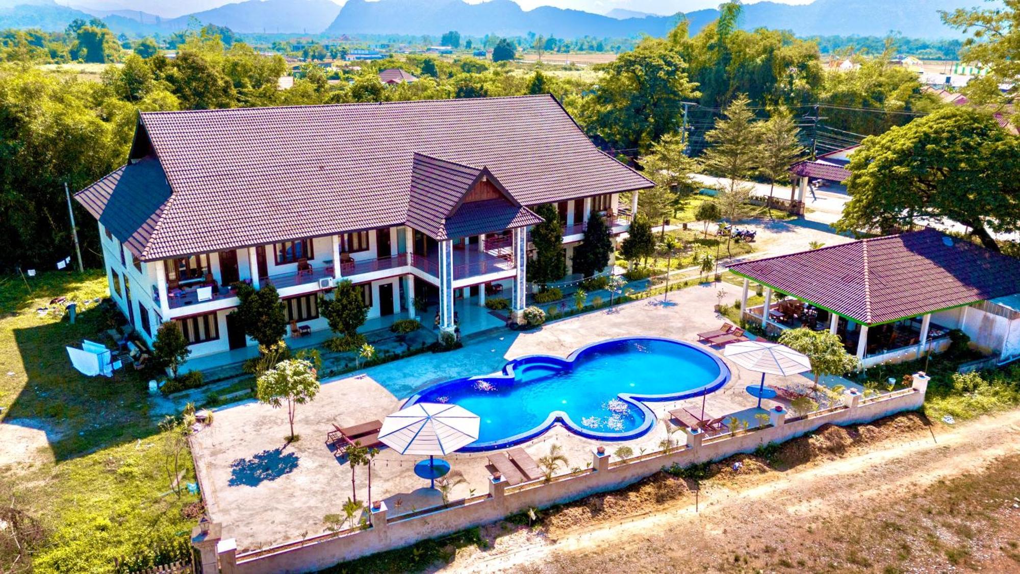 Vang Vieng Garden Resort Esterno foto