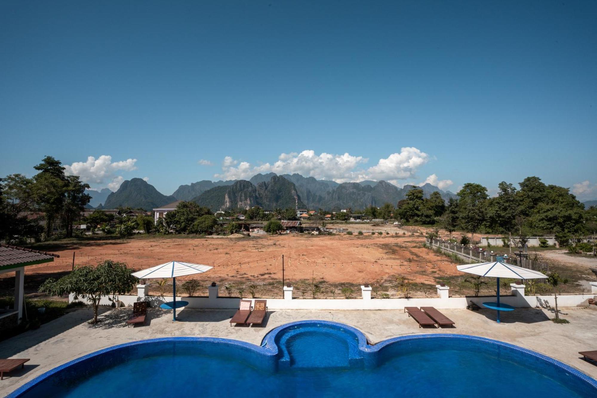 Vang Vieng Garden Resort Esterno foto